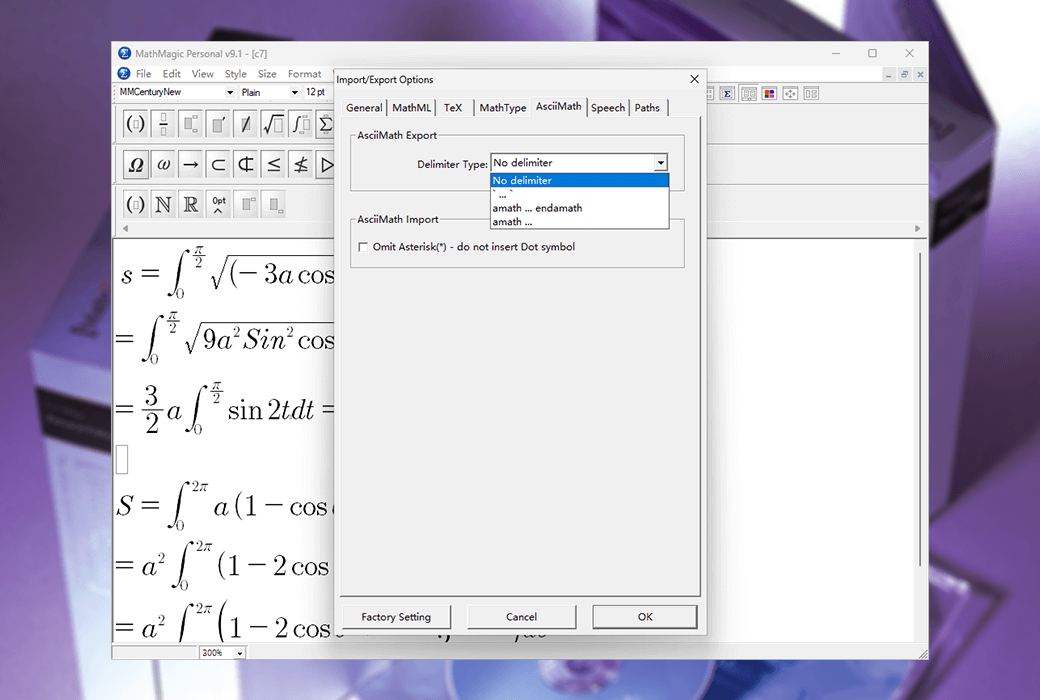 MathMagic Pro InDesign 訂閱版數學方程式編輯器工具軟體截图