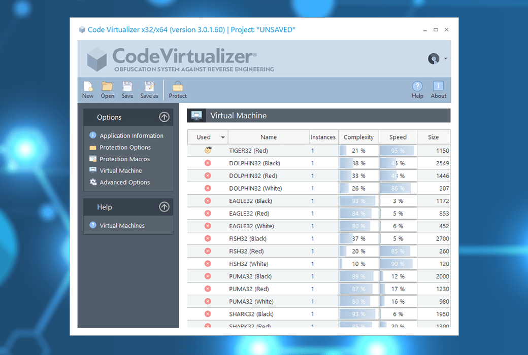 Code Virtualizer 代码虚拟化混淆系统工具软件截图