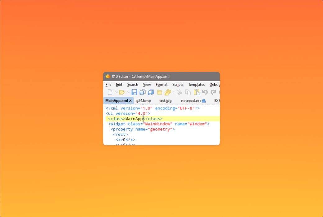010 Editor Pro Text and Hexadecimal Editor Software截图
