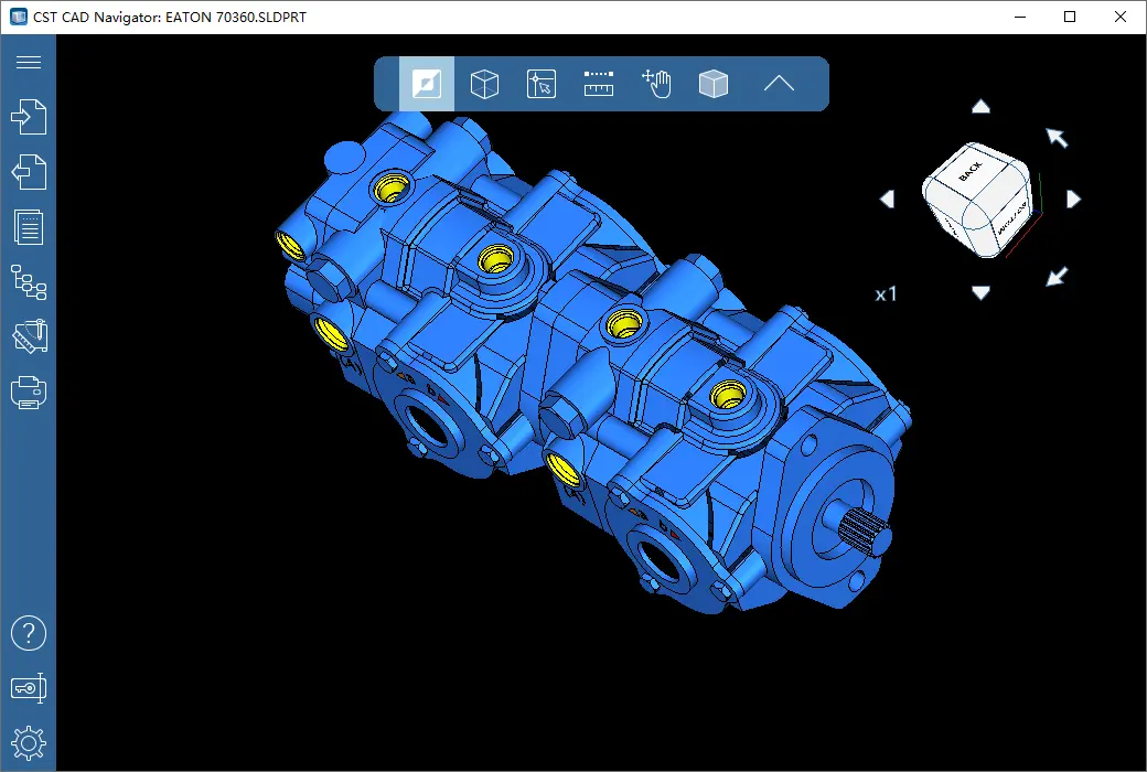 CST CAD Navigator 2D/3D格式剖面CAD工具软件截图