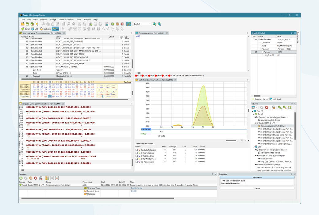 Device Monitoring Studio 设备数据分析监控器工具软件截图