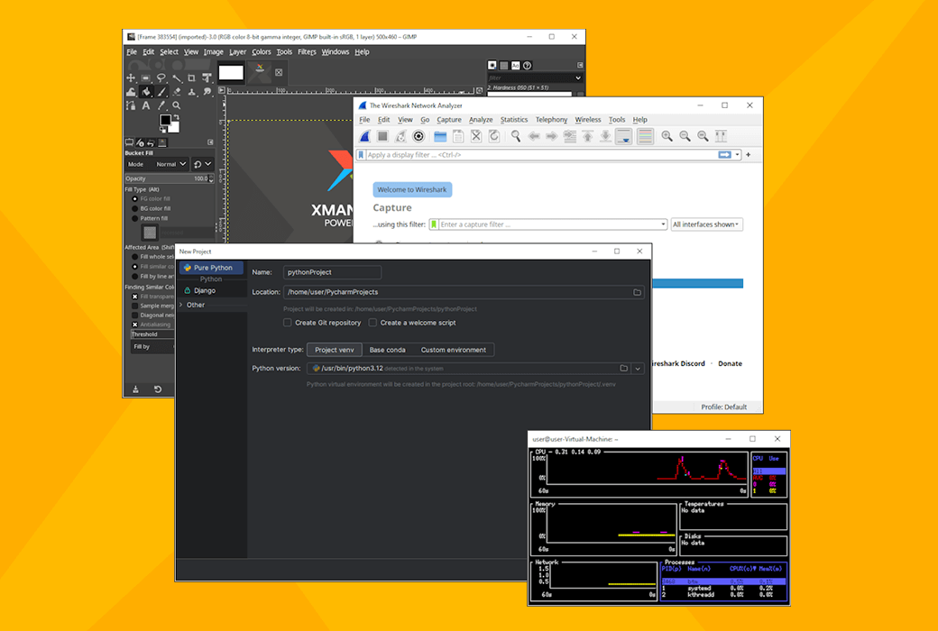 Xmanager 8 PC X Server Terminal Simulation Tool Software截图