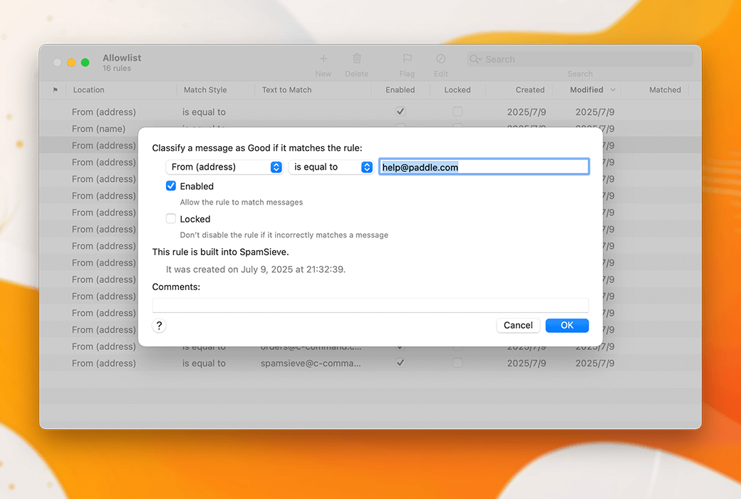 🛡️ SpamSieve Mac 上专业的垃圾邮件过滤器