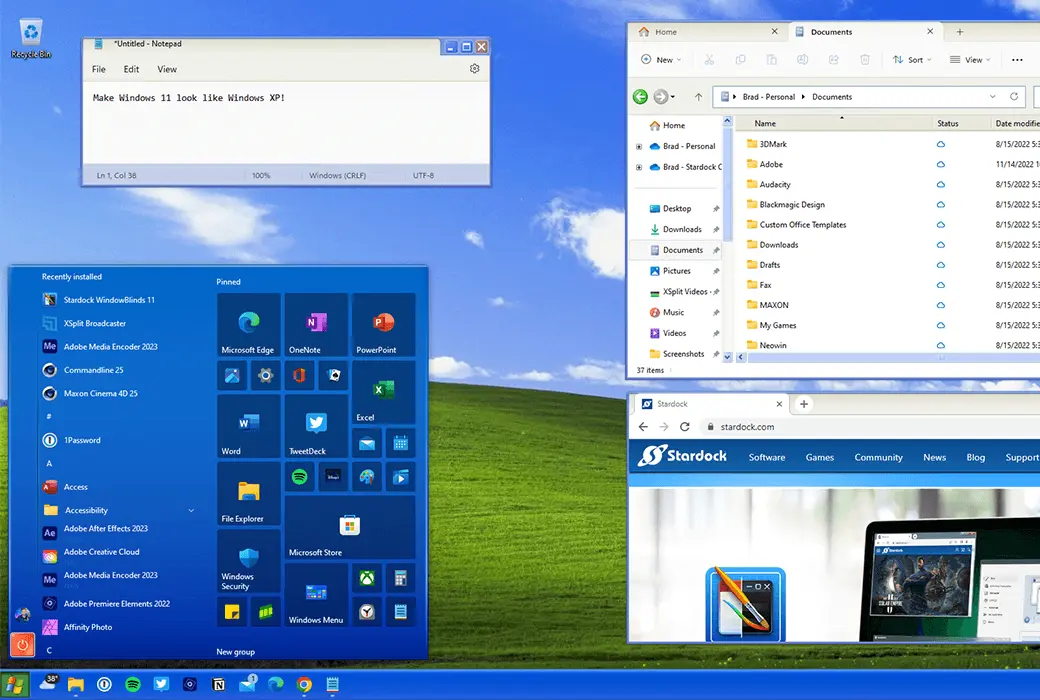 WindowBlinds 11 Customized Windows Window Style Tool Software截图