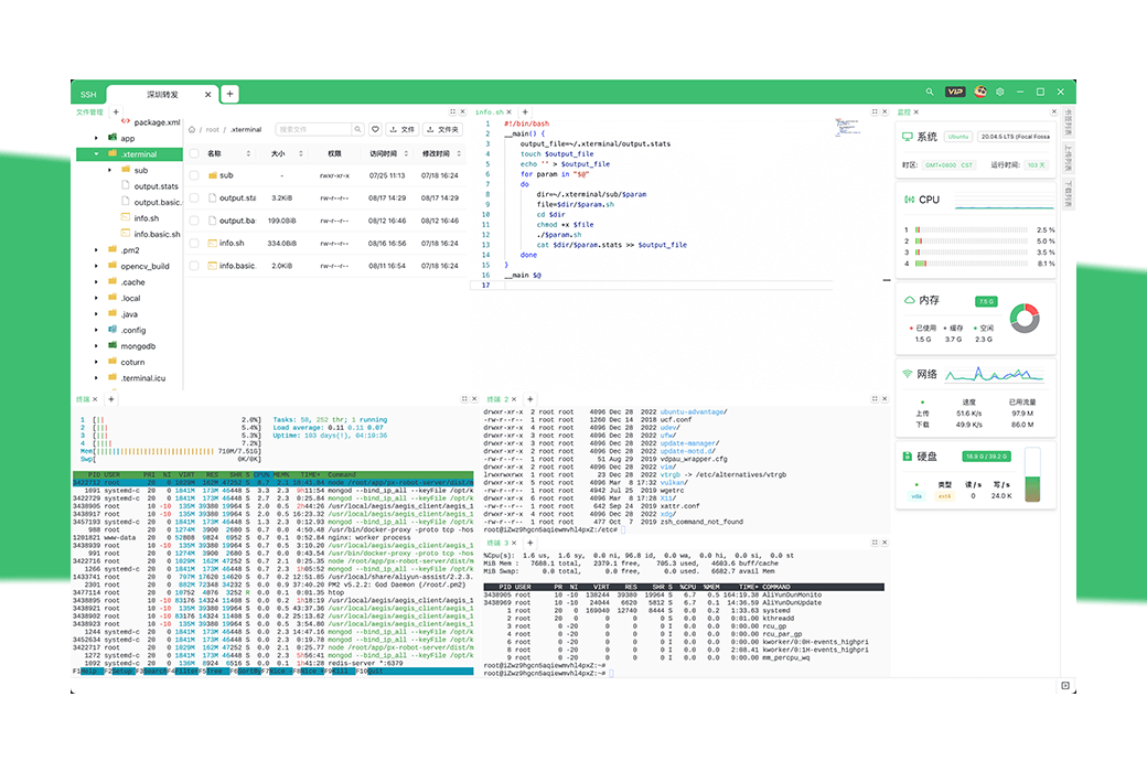 🖥️ Xterminal - 专业 SSH 客户端开发工具 🖥️