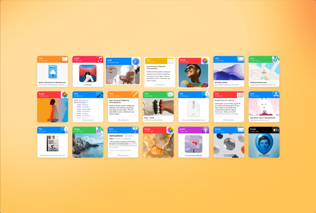 Paste Unlimited clipboard synchronization management tool software截图