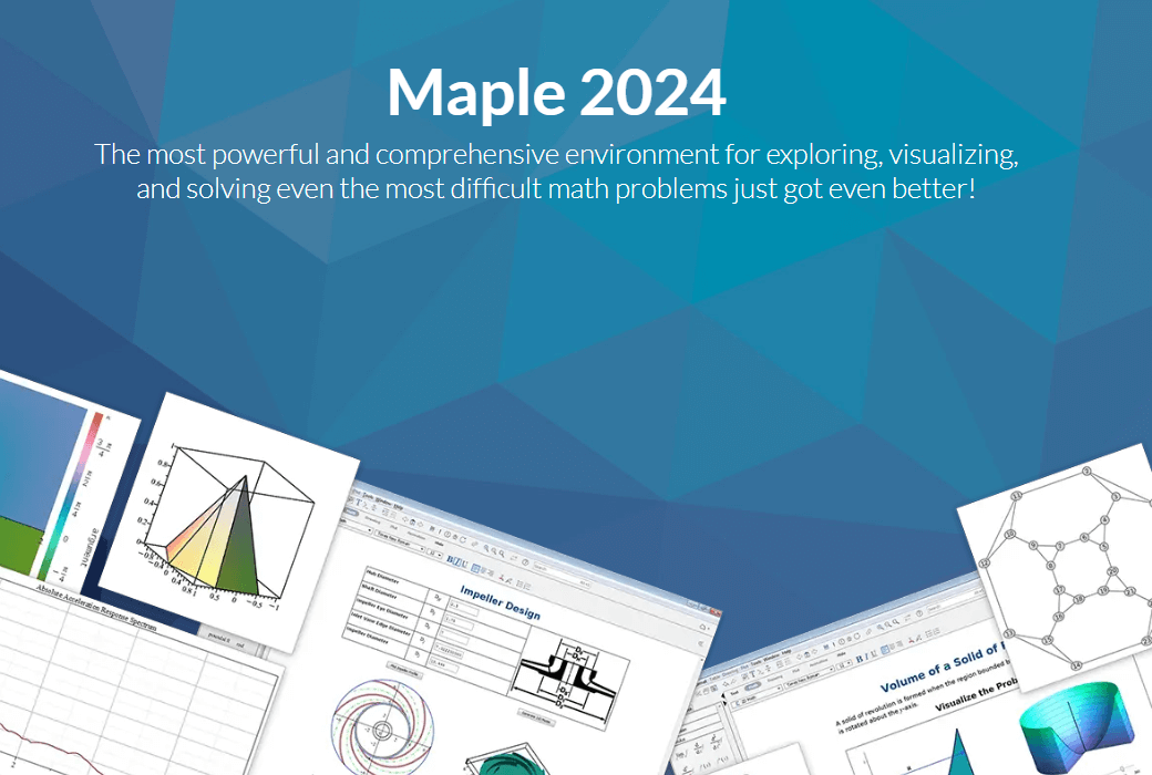 Maple mathematical engineering scientific computing tool software截图