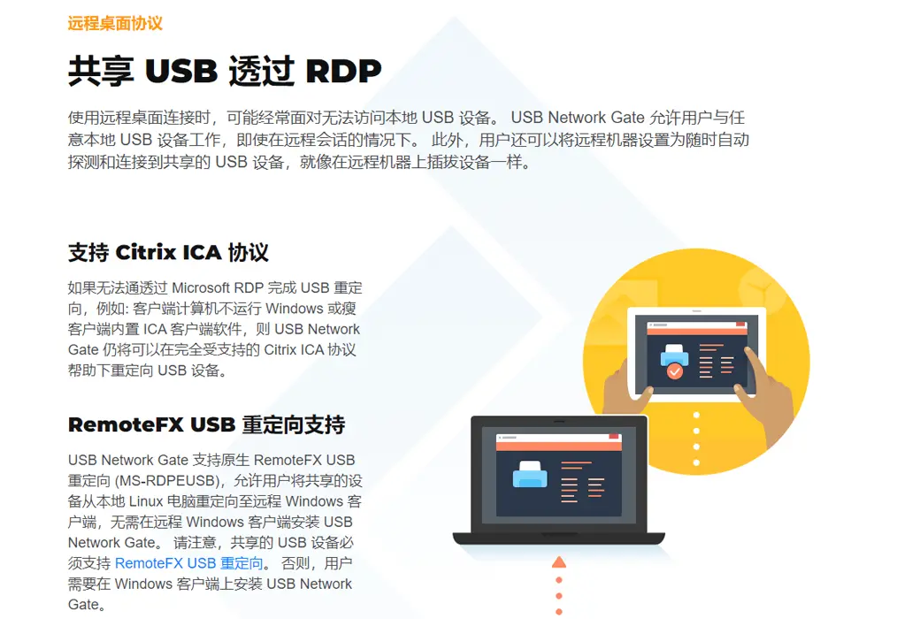 Eltima USB Network Gate 10 Shared USB Device Software截图