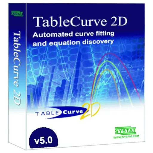 TableCurve2D v5 Intelligent 2D Curve Fitting Tool Software LOGO