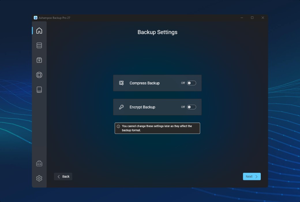 Ashampoo Backup Pro 27 Datensicherungsverschlüsselungssoftware截图