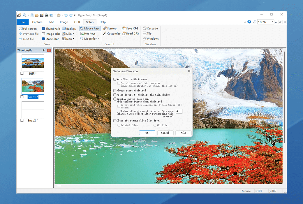 HyperSnap 9 Pro Multifunktions Screenshot Tool截图