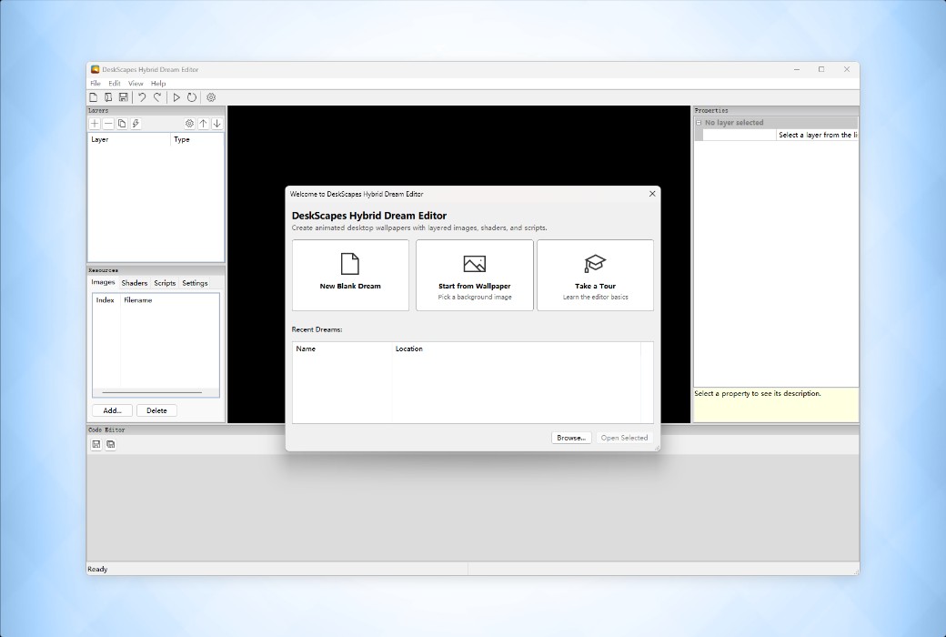 DeskScapes 2026 Dynamic Desktop Wallpaper Video Tool Software截图