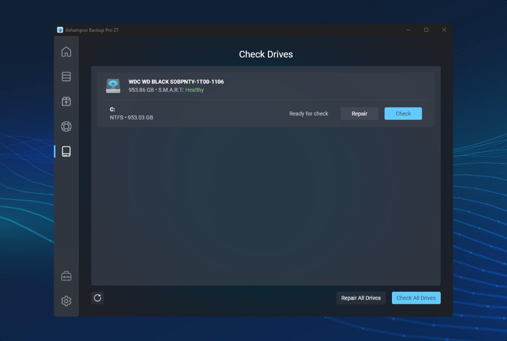 Ashampoo Backup Pro 27 Datensicherungsverschlüsselungssoftware截图