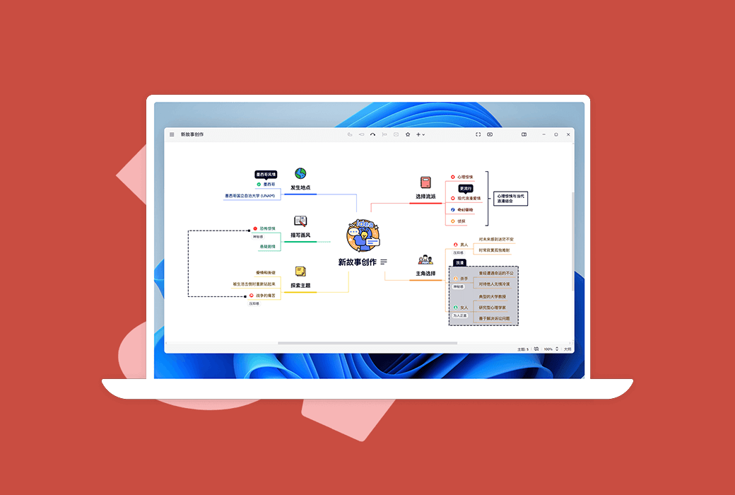 XMind Pro 专业思维导图脑图软件截图