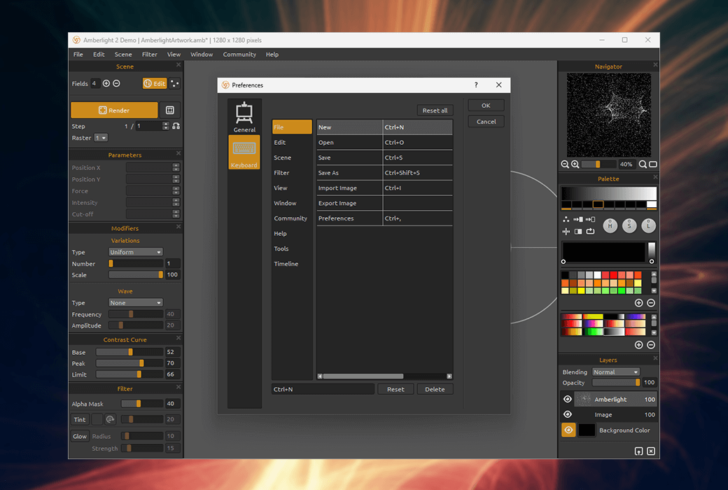 Amberlight 2灯光火焰特效动画制作软件截图