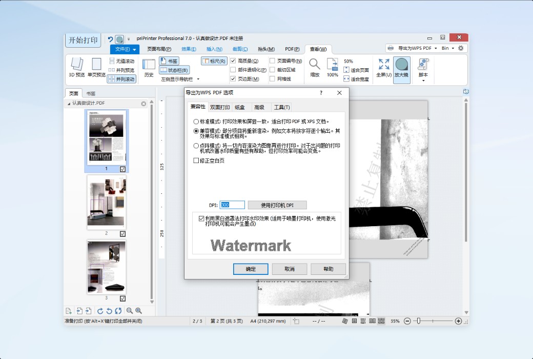 🖨️ priPrinter — 虚拟打印预览神器,让每一次打印都精准到位!