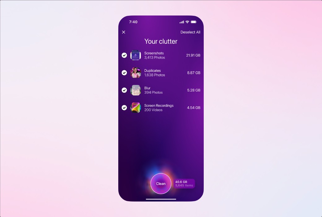 📱 เครื่องมือจัดการพื้นที่ iPhone อย่างมืออาชีพ: CleanMyPhone