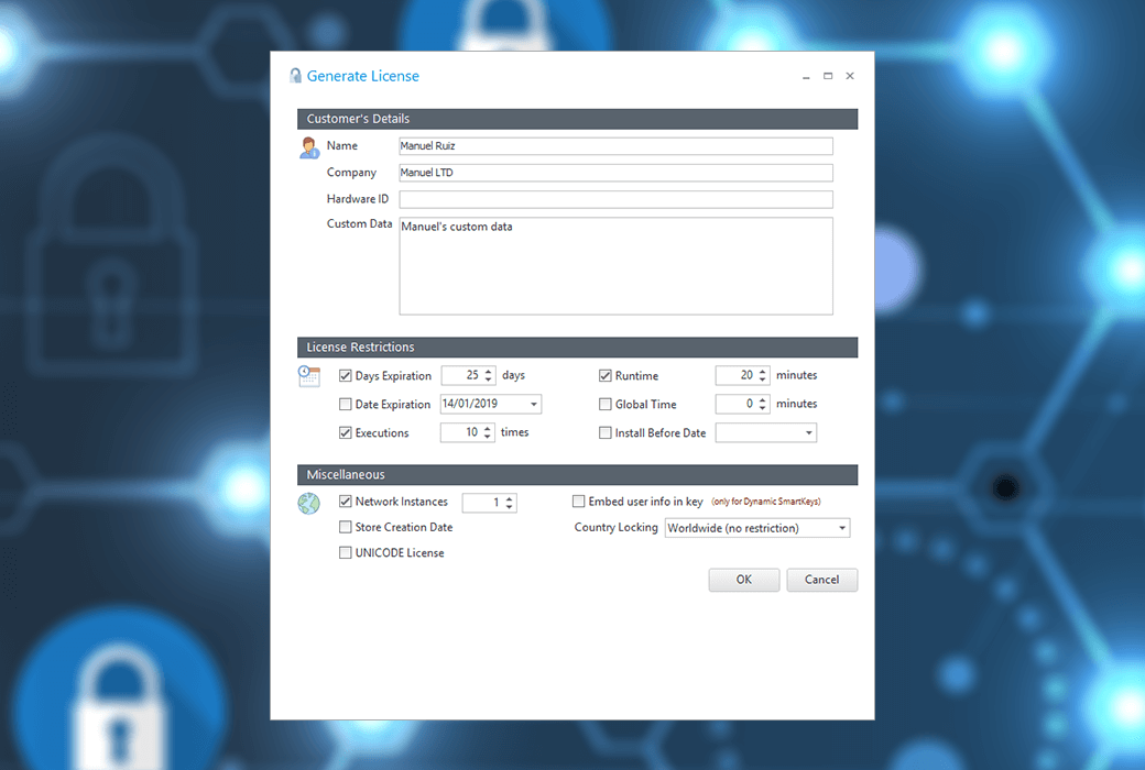 WinLicense 軟件保護與許可管理工具軟體截图