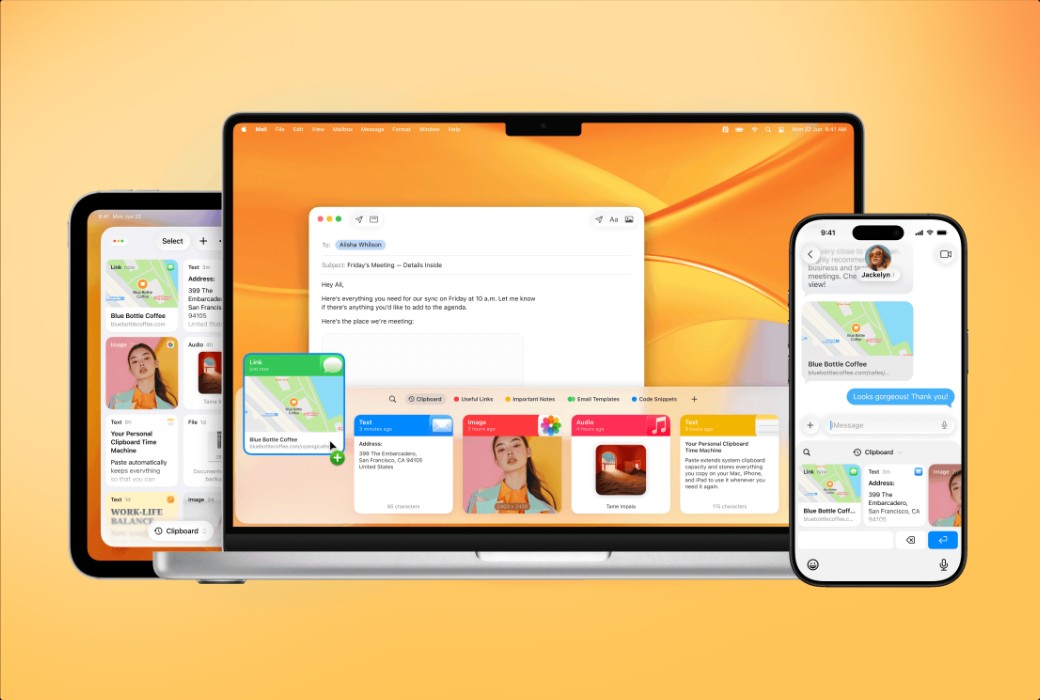 Paste Unlimited clipboard synchronization management tool software截图