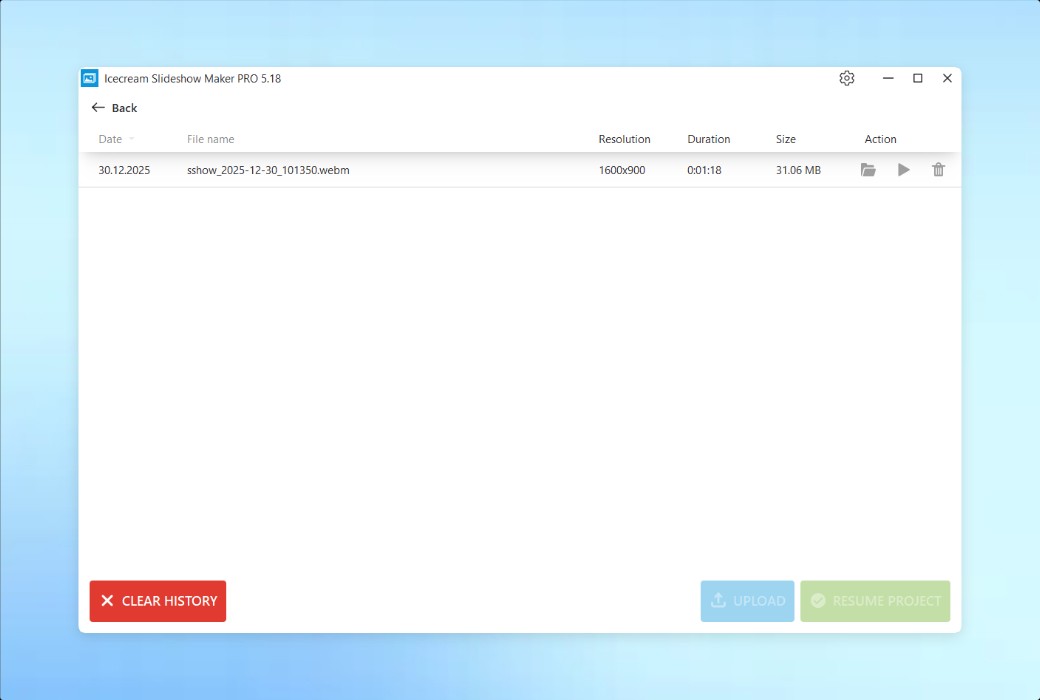 Icecream Slideshow Maker Phần mềm tạo video trình chiếu截图