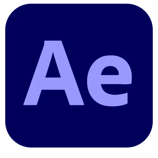 Adobe After Effects AE graphics and video processing software LOGO