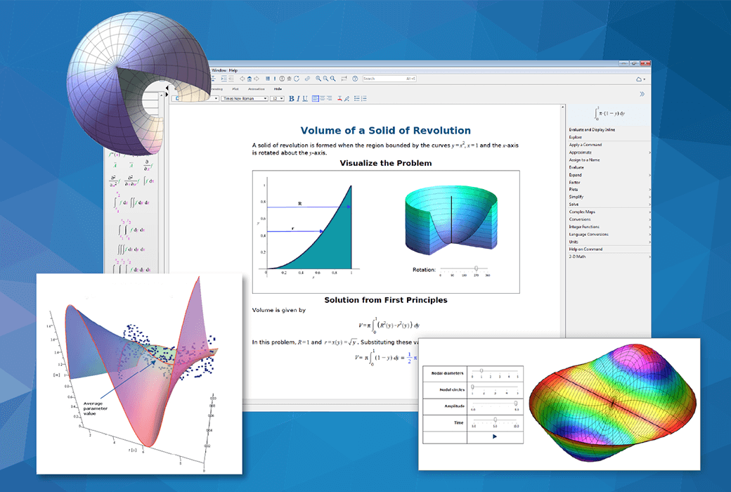 Maple mathematical engineering scientific computing tool software截图