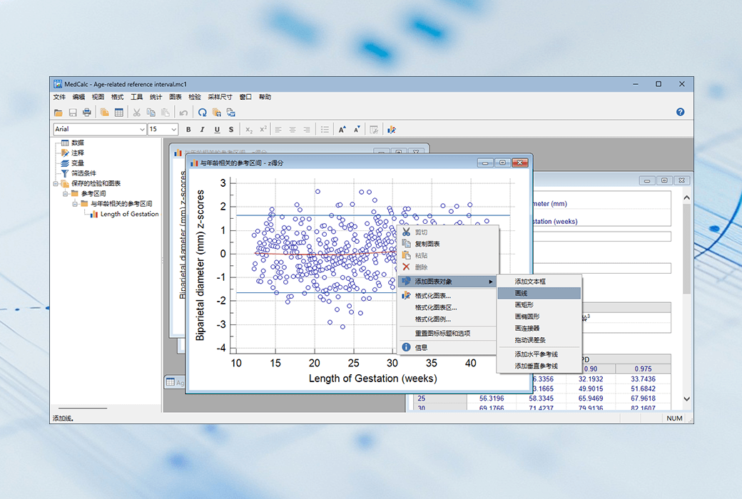 MedCalc 专业生物医学研究统计工具软件截图