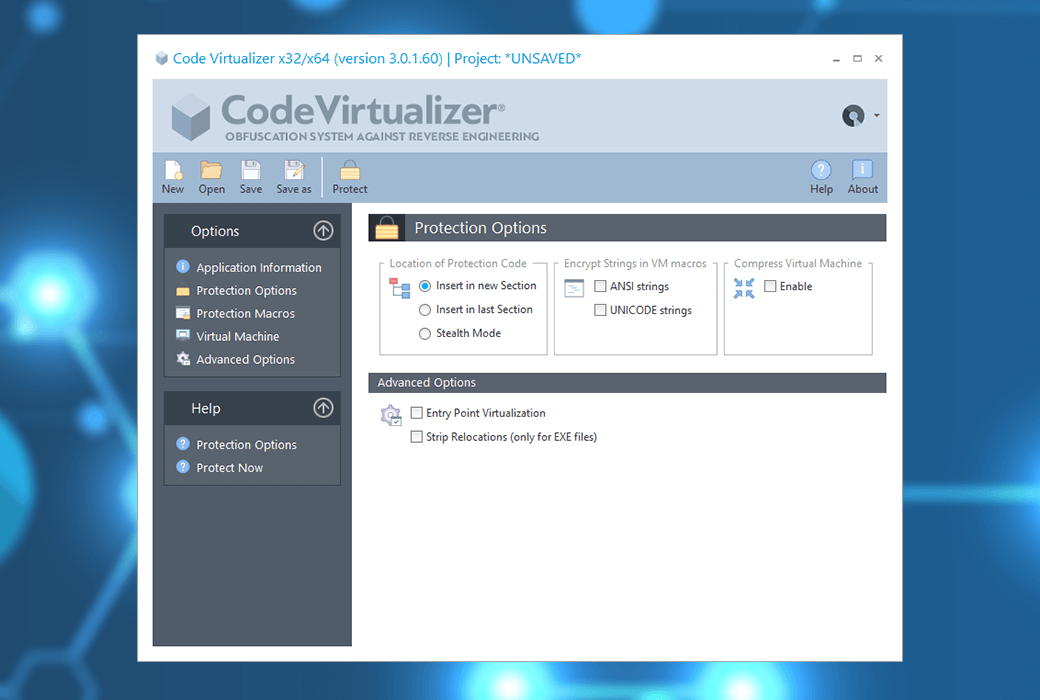 Code Virtualizer 代码虚拟化混淆系统工具软件截图
