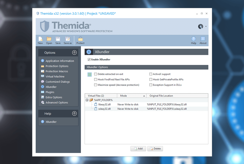 Themida Professional Software Protection and Encryption Tool System Software截图