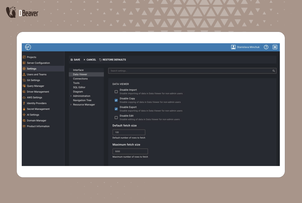 DBeaver Team Desktop Database Management Tool Software截图