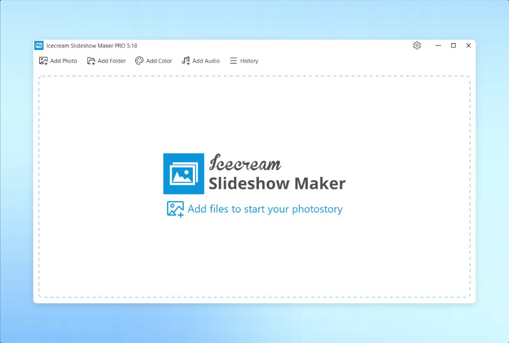 Icecream Slideshow Maker Phần mềm tạo video trình chiếu截图