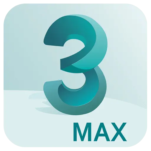 Autodesk 3ds Max 可视化游戏动画的三维建模和渲染工具软件 LOGO