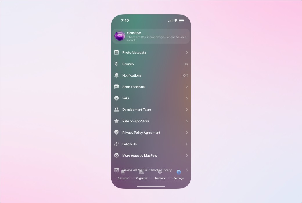 📱 เครื่องมือจัดการพื้นที่ iPhone อย่างมืออาชีพ: CleanMyPhone