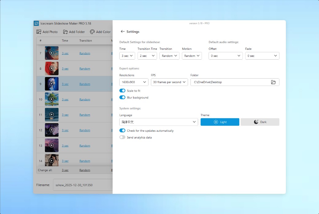 Icecream Slideshow Maker Phần mềm tạo video trình chiếu截图