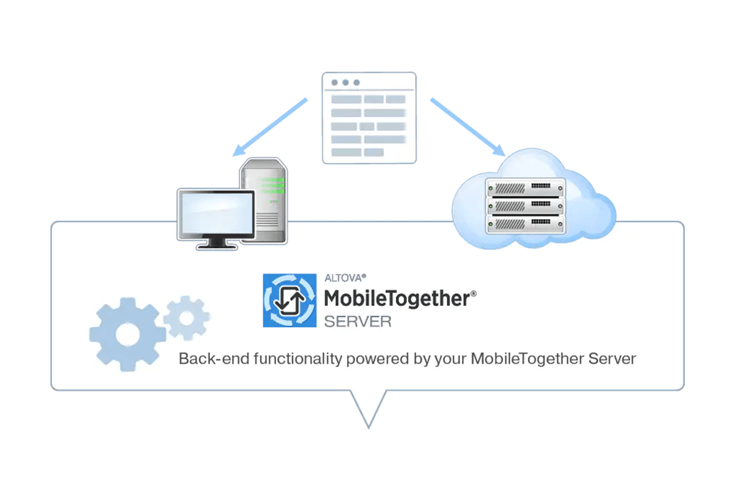 Altova MobileTogether Server APP development tool software截图