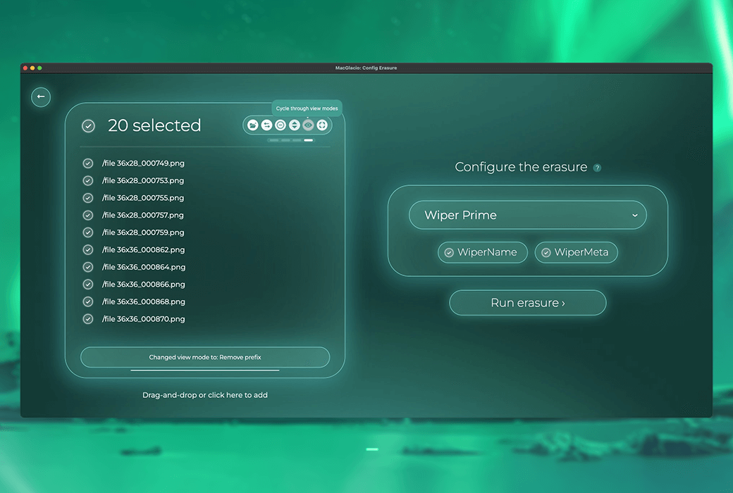 🛡️ MacGlacio：Mac 用户的顶级文件粉碎工具