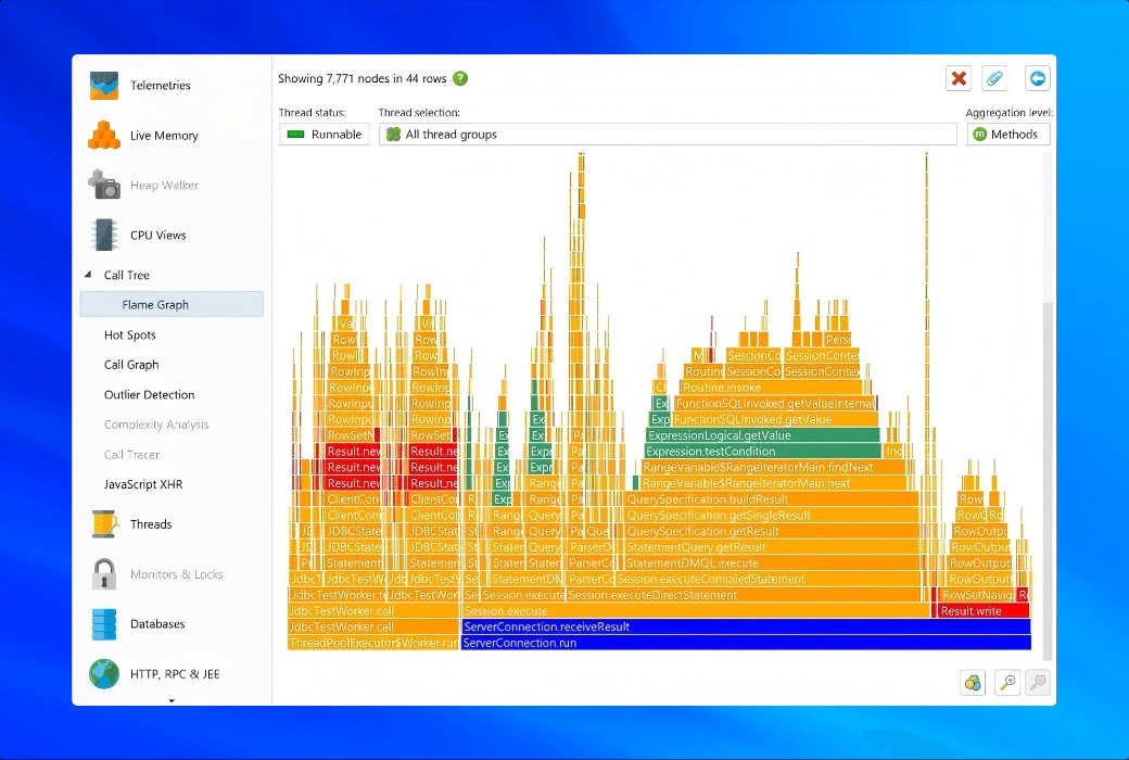 JProfiler Java 性能分析与优化工具软件截图