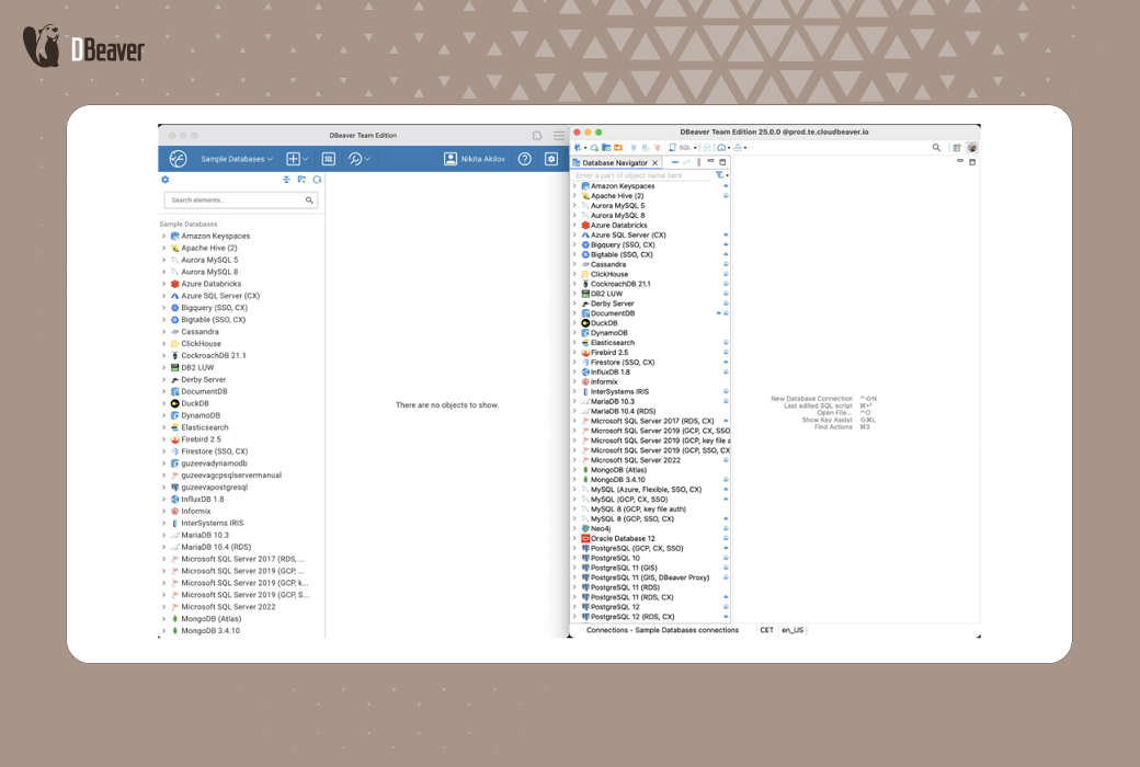 DBeaver Team Desktop Database Management Tool Software截图