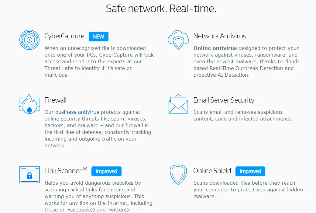 AVG Internet Security Business Edition Enterprise Business Edition Network Firewall Antivirus Software截图