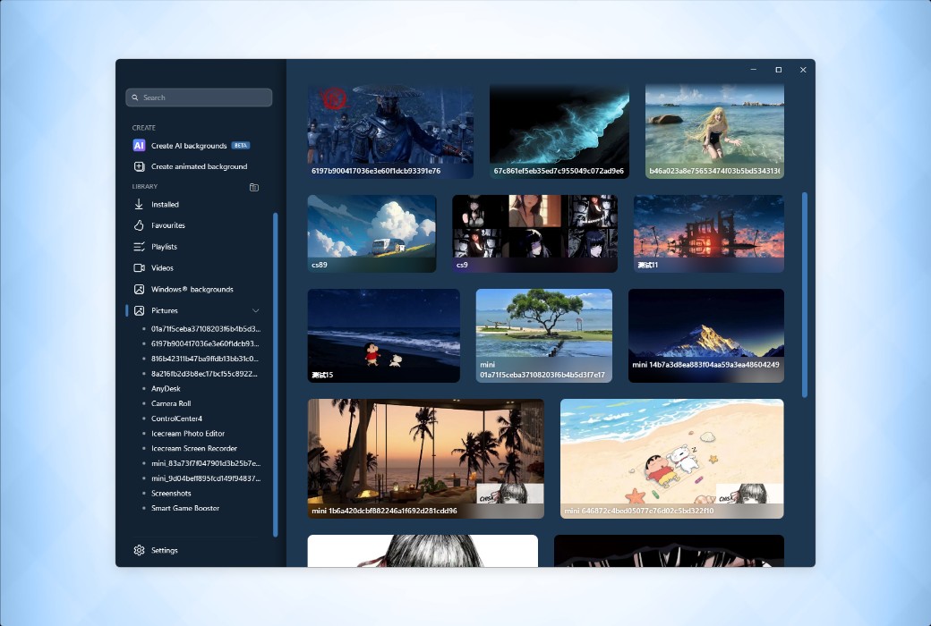 DeskScapes 2026 Dynamic Desktop Wallpaper Video Tool Software截图