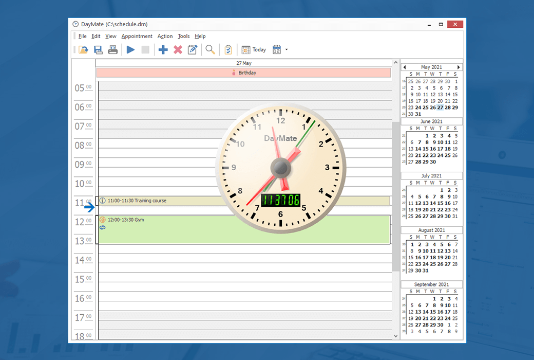 DayMate multifunctional schedule planning tool software截图