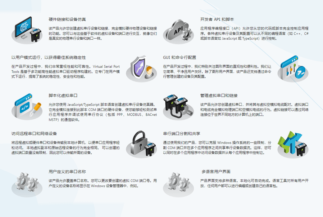 🔌 Virtual Serial Port Tools - 虚拟串口工具包 🔌