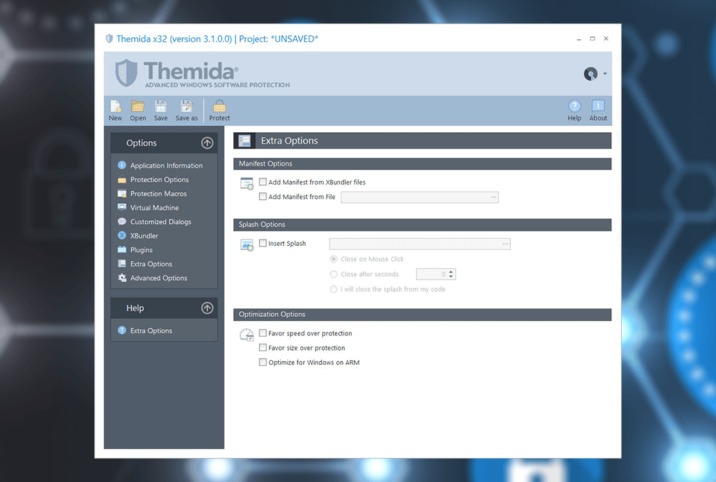 Themida Professional Software Protection and Encryption Tool System Software截图