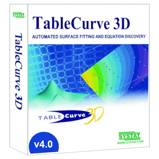 TableCurve3D v4 自动曲面拟合分析工具软件 LOGO