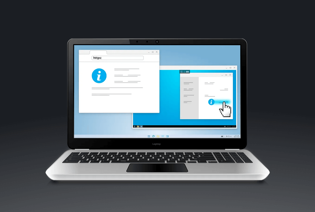 URL for Remote Desktop URL 하이퍼링크 원격 데스크톱 소프트웨어로 리디렉션截图