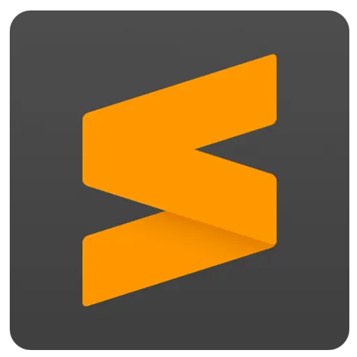 Sublime Text Text Code Editor Tool Software LOGO