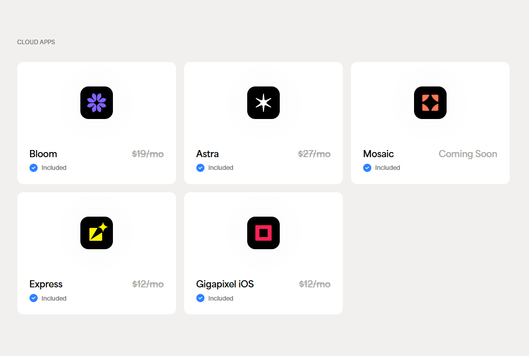 Topaz Studio Bild- und Videoverbesserungssoftware截图