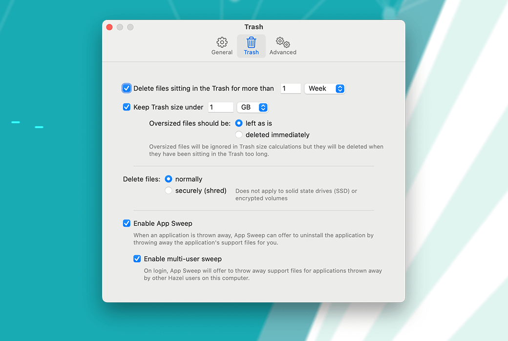 Hazel 6 Mac 自动化文件管理工具软件截图