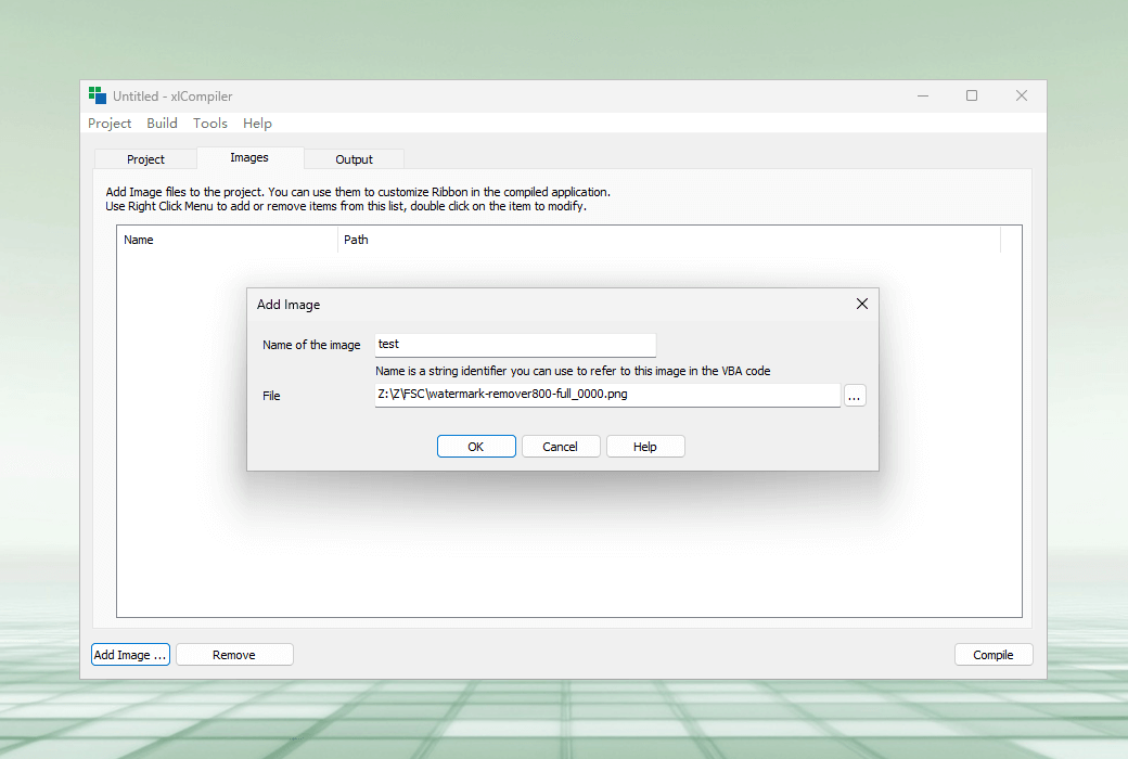 xlCompiler Excel 表格檔案轉 EXE 程式工具軟體截图