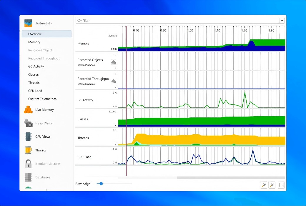 JProfiler Java 性能分析与优化工具软件截图